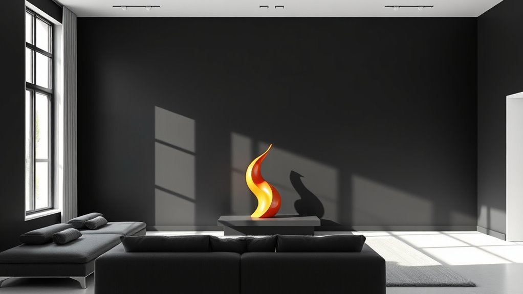 enhance focal points with negative space