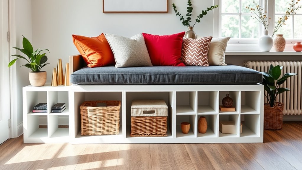 enhance storage with decor