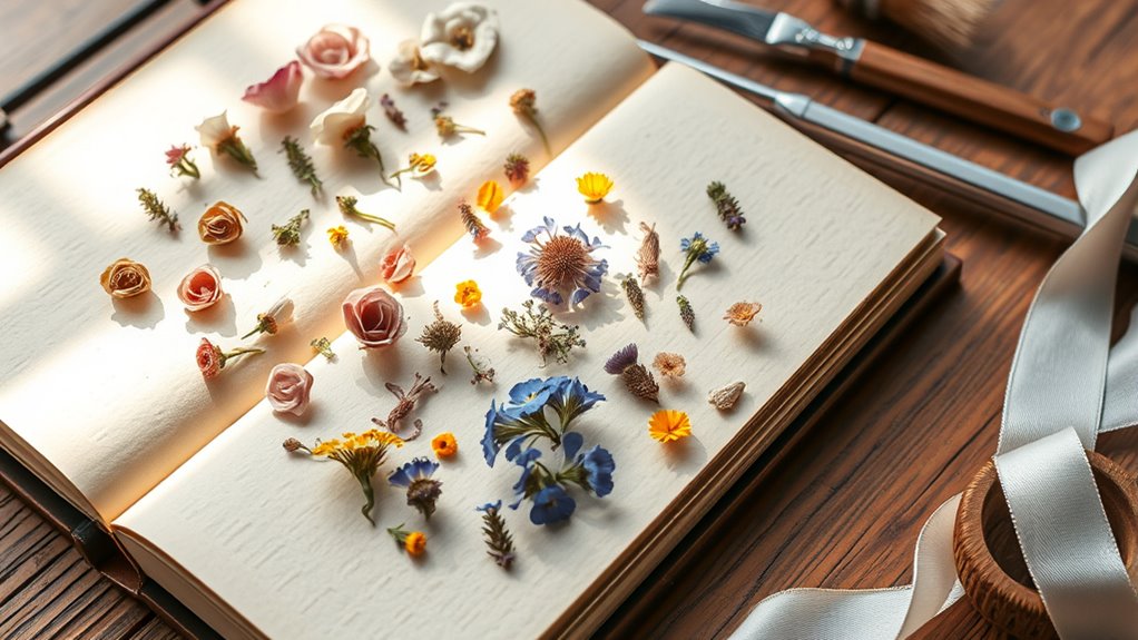 essential flower pressing supplies
