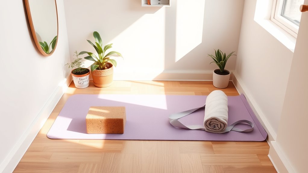 essential yoga props and equipment