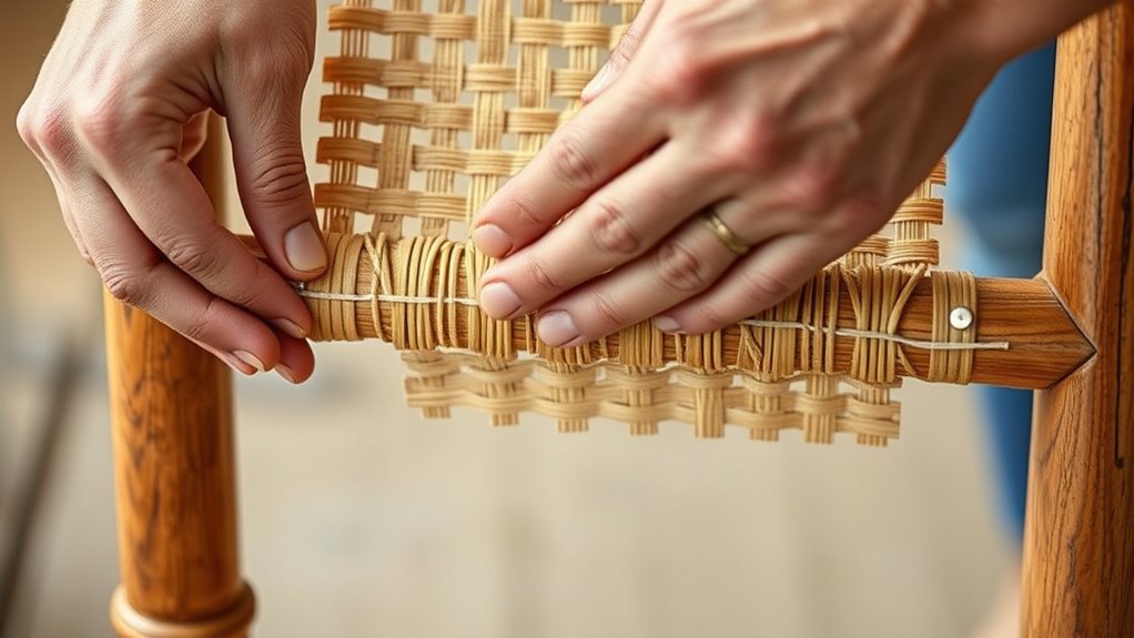 even tension secures webbing