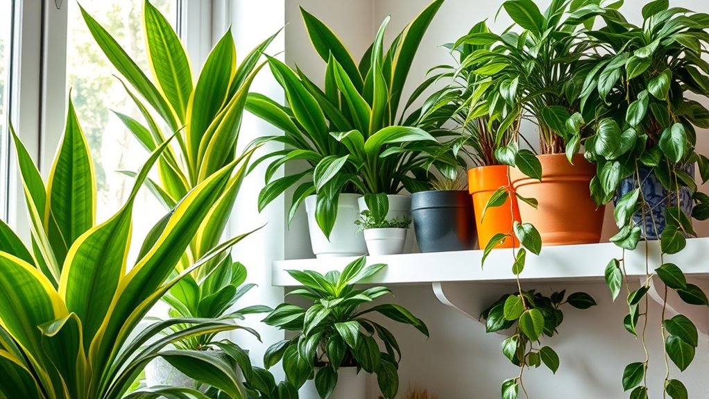 fast air purifying houseplants
