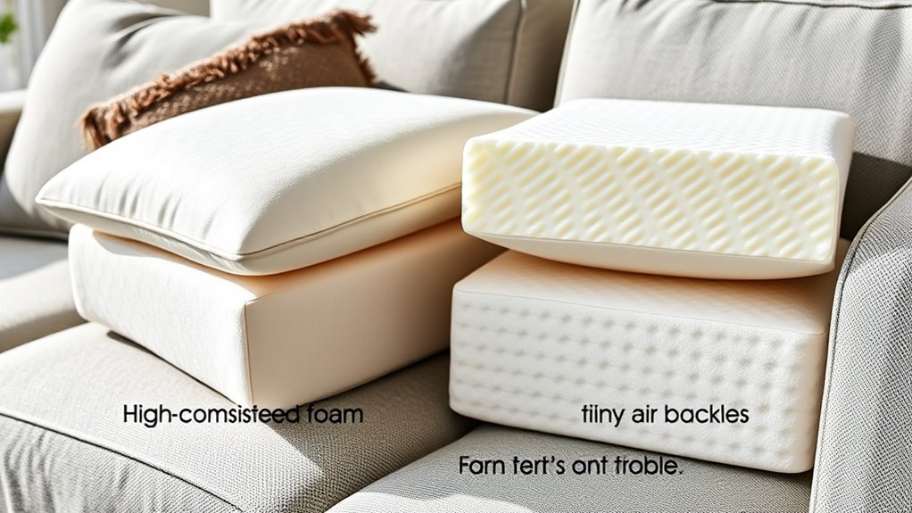 foam types for comfort