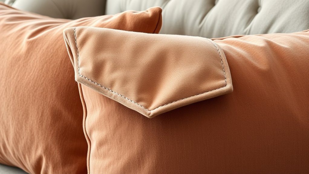 fold overlap secure decorate