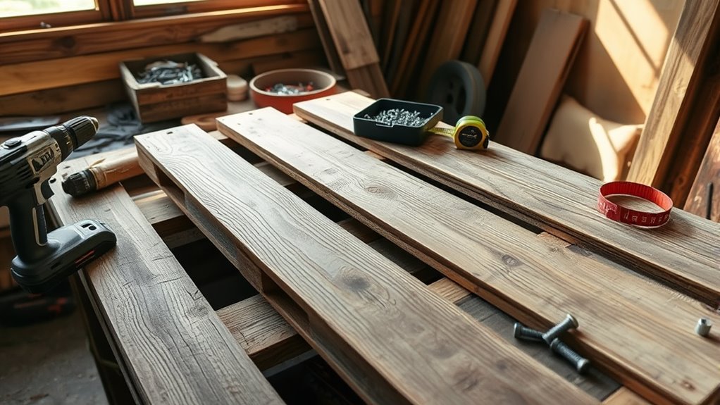 gather materials tools and plan