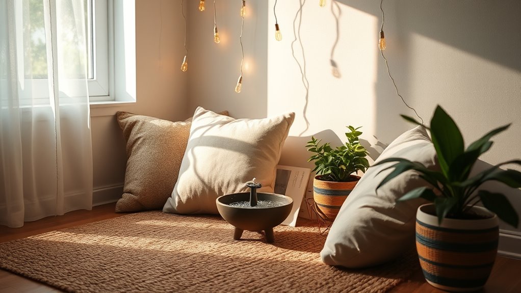 gentle layered ambient lighting