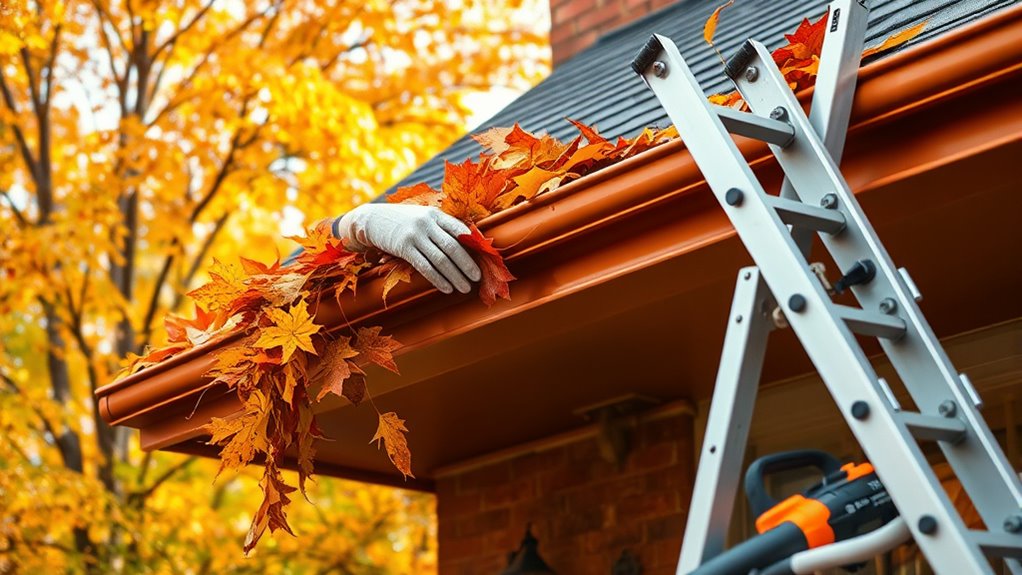 gutter cleaning and maintenance