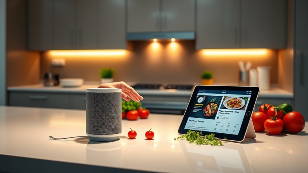 hands free cooking assistance