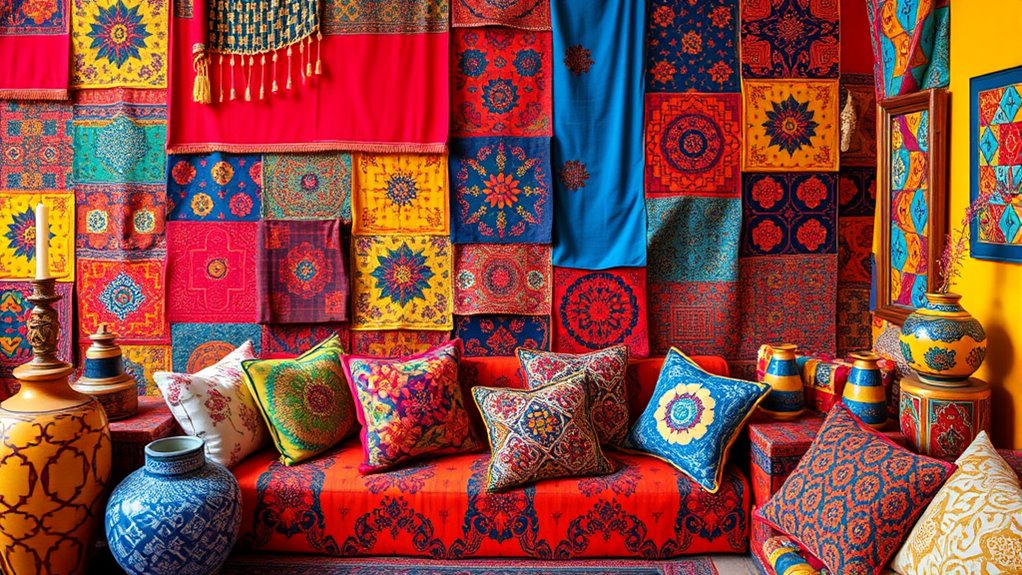 harmonized bold color choices