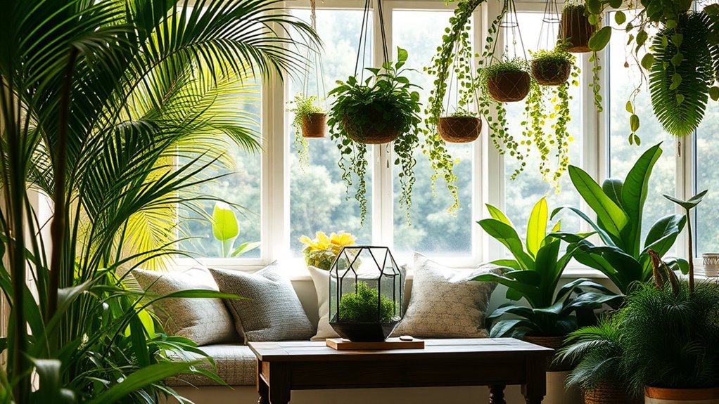 indoor plants improve air quality