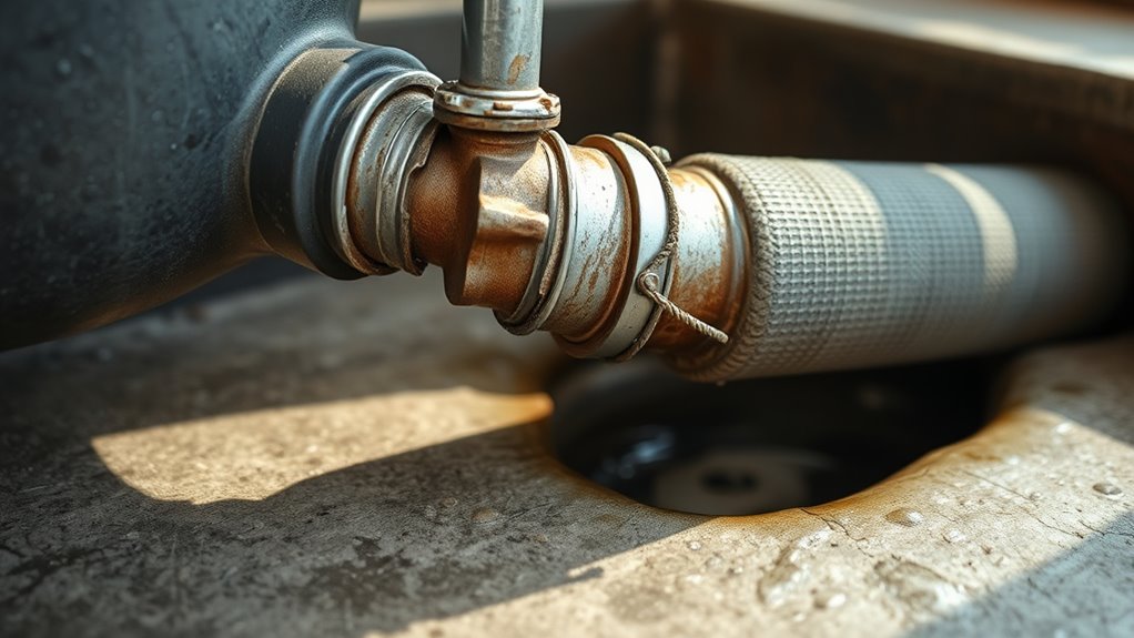 inspect and repair discharge line