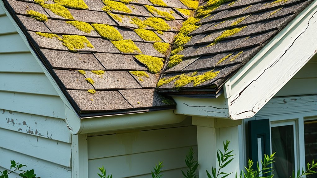 inspect roof and siding damage