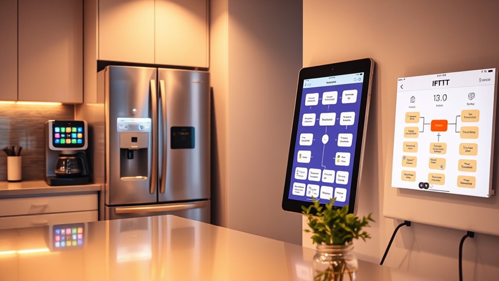 kitchen automation with ifttt