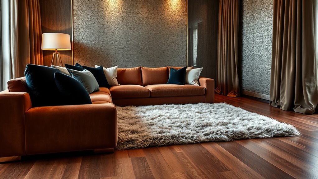 layered textures and materials