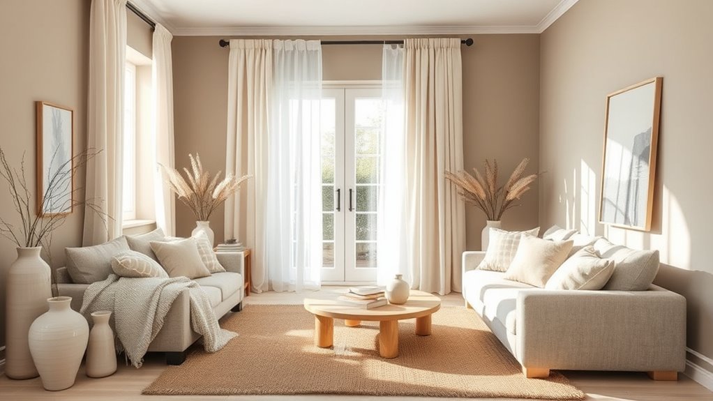 layered textures create warmth