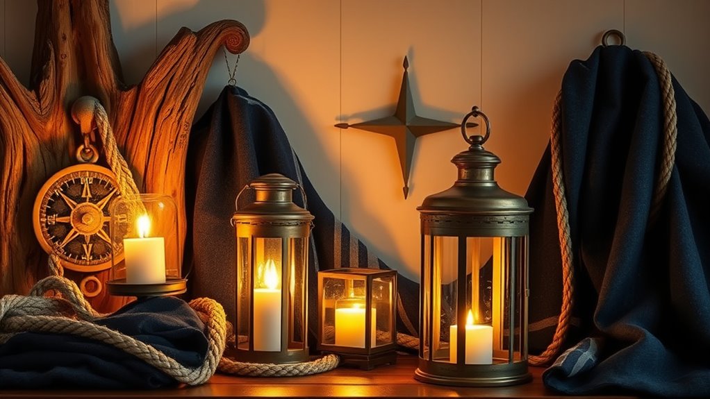 lighting nautical decor vintage