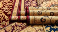 luxury durable silk rugs