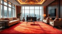 luxury safe silk carpets