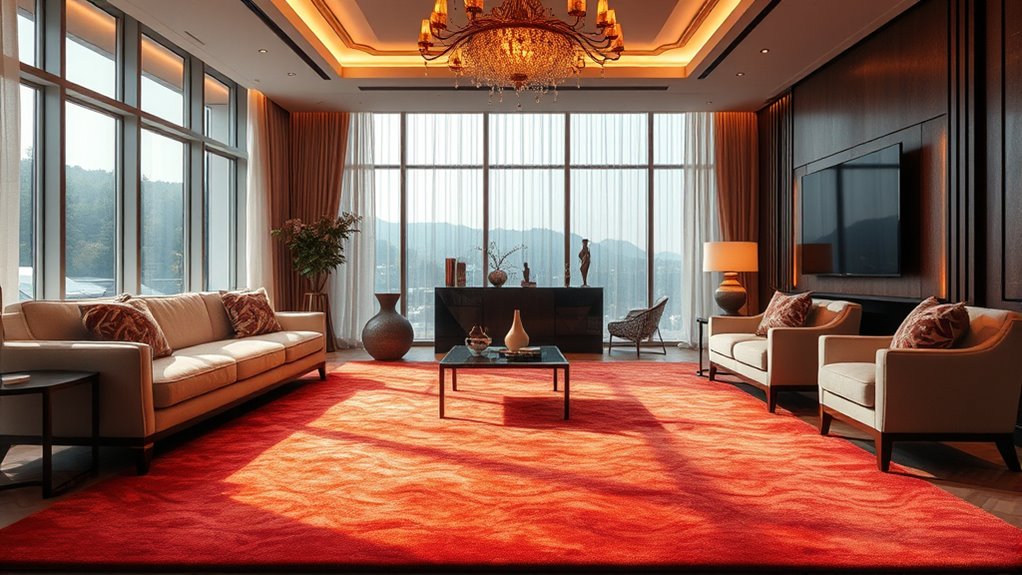 luxury safe silk carpets