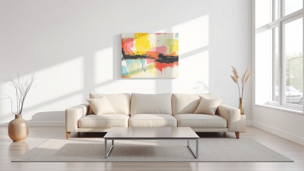 maintain balanced negative space