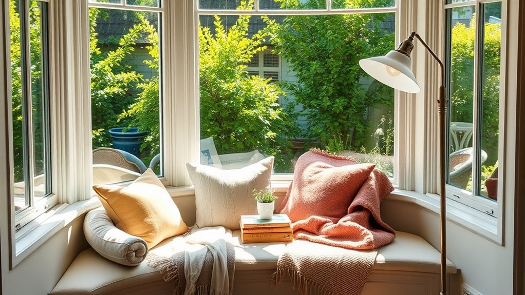 maximize sunlight add coziness