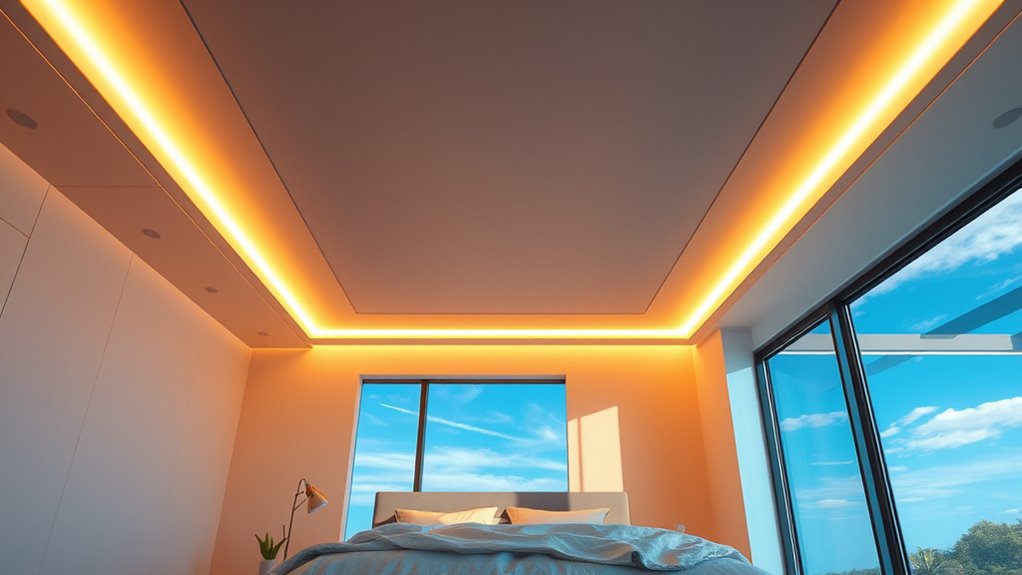 mimics natural sunlight progression