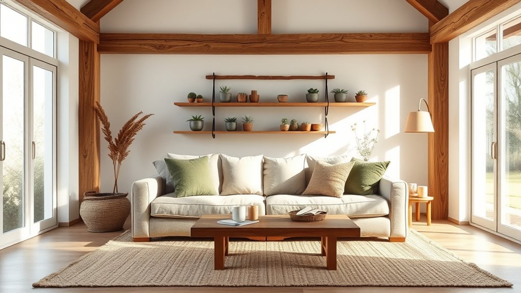 natural earthy textured decor
