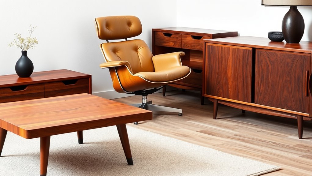 natural wood grain finishes