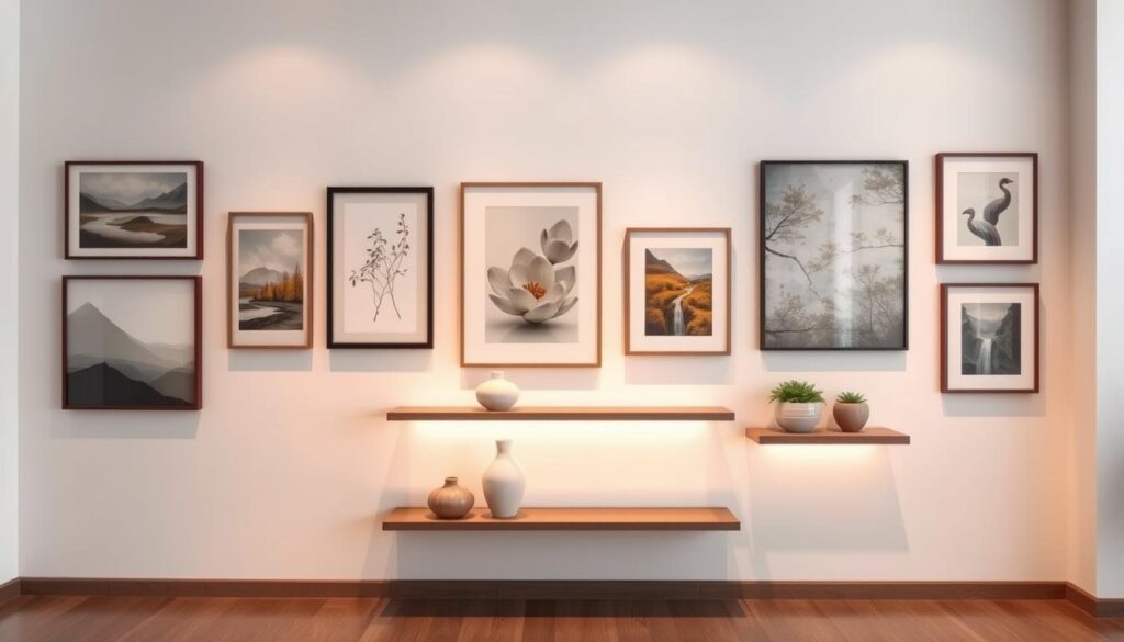 non-damaging art display
