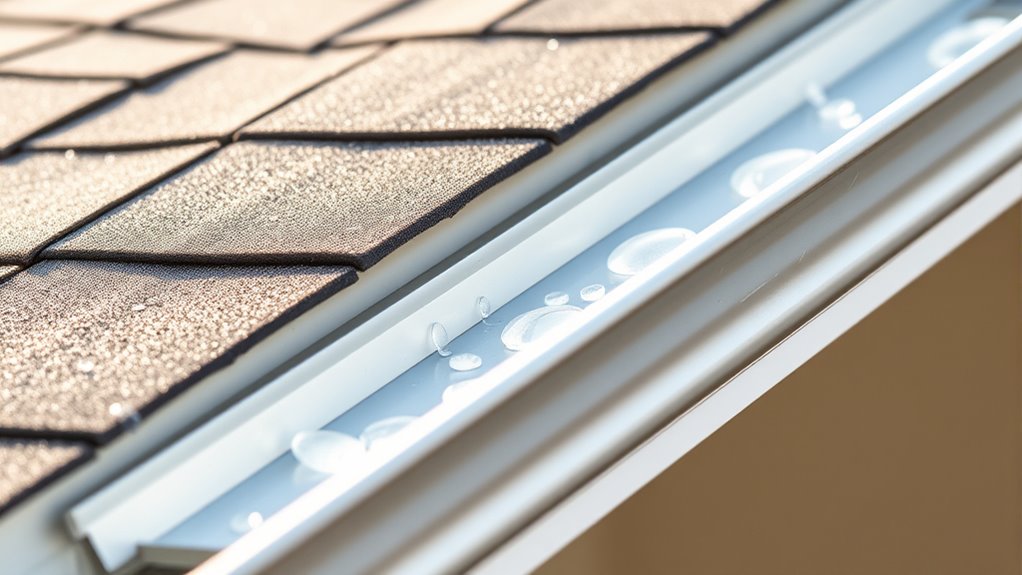 optimal gutter capacity and slope