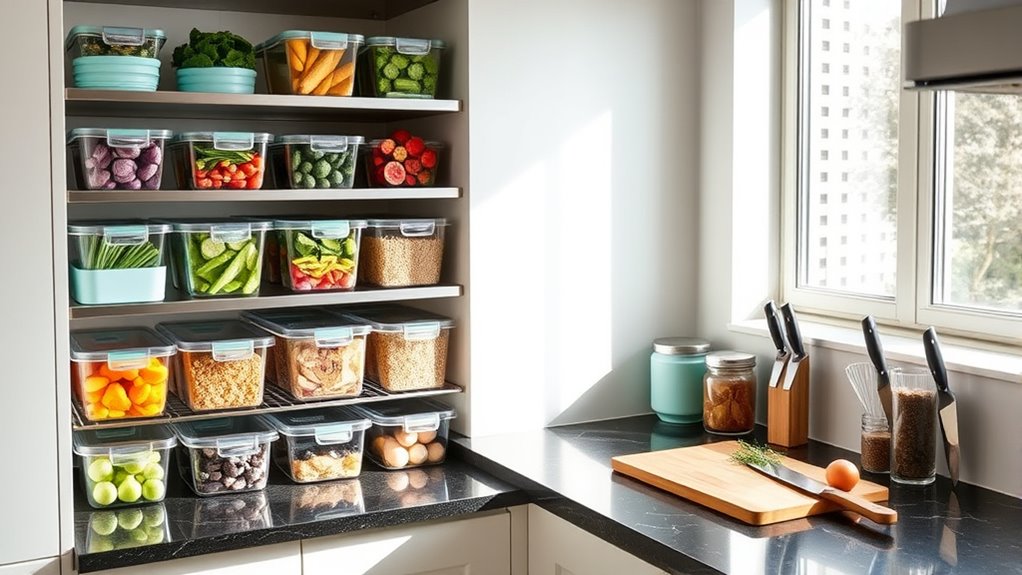 organized cooking space essentials