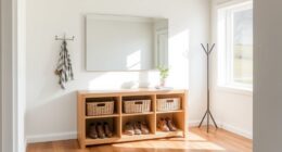 organized welcoming entrance