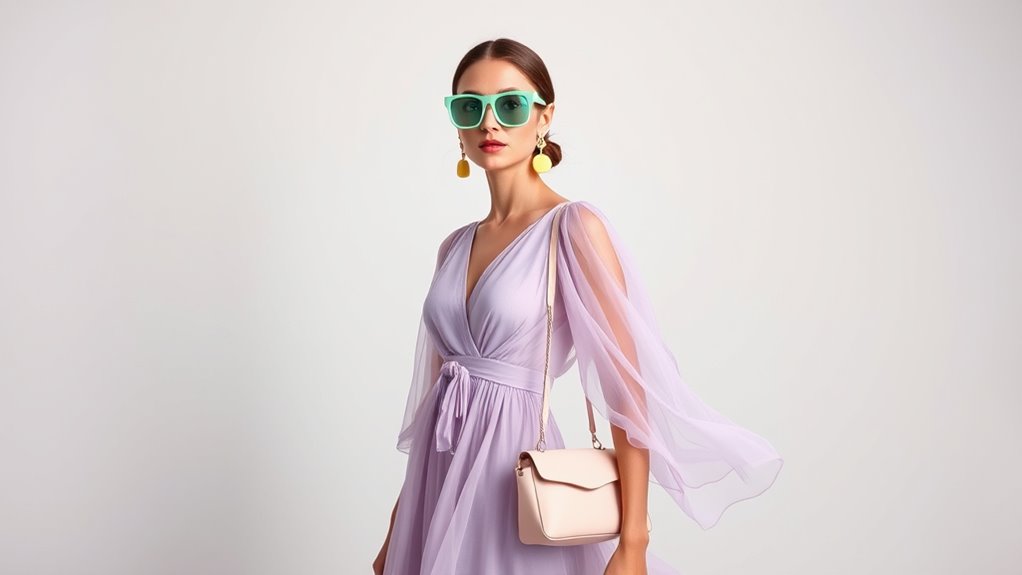 pastel fashion and accessories