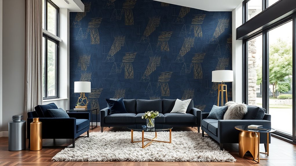 patterned textured wall design