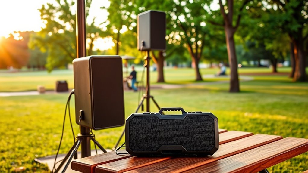 portable vs fixed sound solutions
