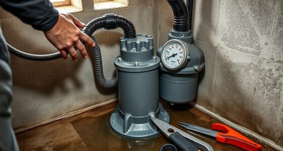 prepare sump pump before rain