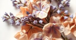 preserved flower art durability