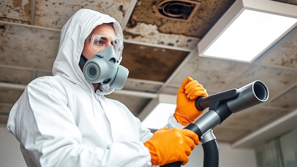 proper asbestos safety gear
