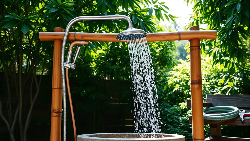 proper plumbing installation and connections