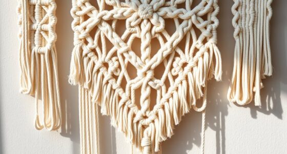 quick macram wall decor
