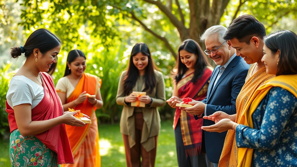 respectful gift and space etiquette