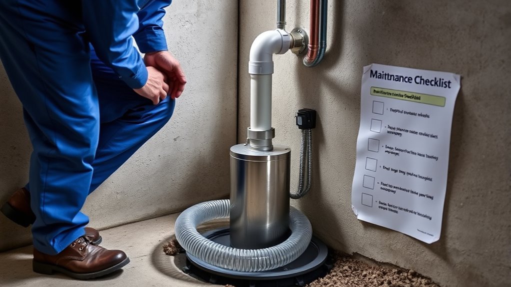 schedule regular professional sump pump maintenance