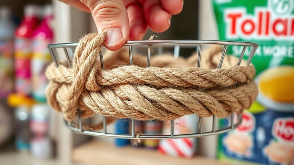 secure even woven base