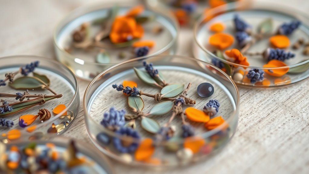 select meaningful vibrant botanicals