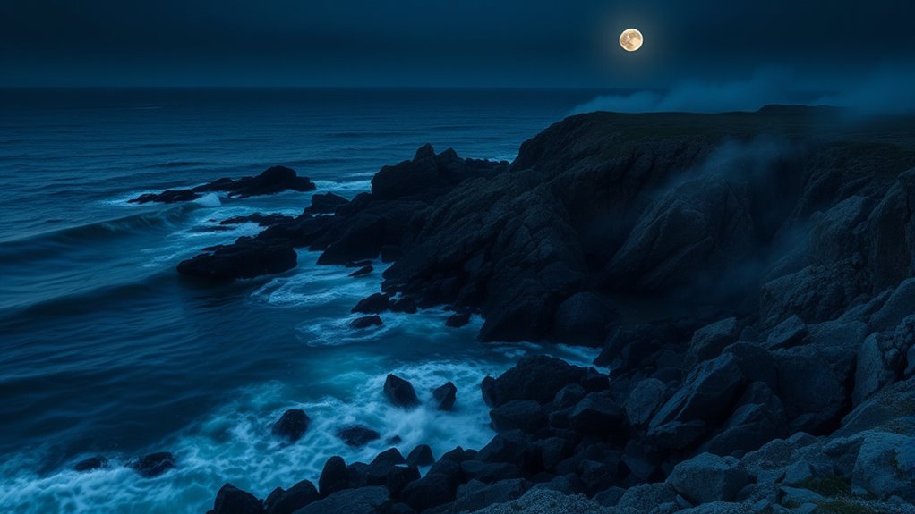 serene coastal elegant atmosphere