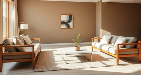 serene minimalist interior design