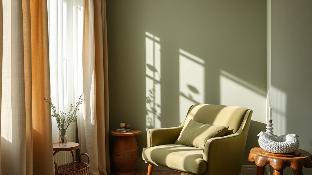 serene versatile green accents