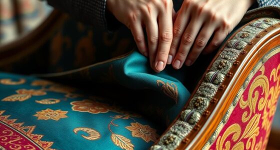 sewless ottoman reupholstery method