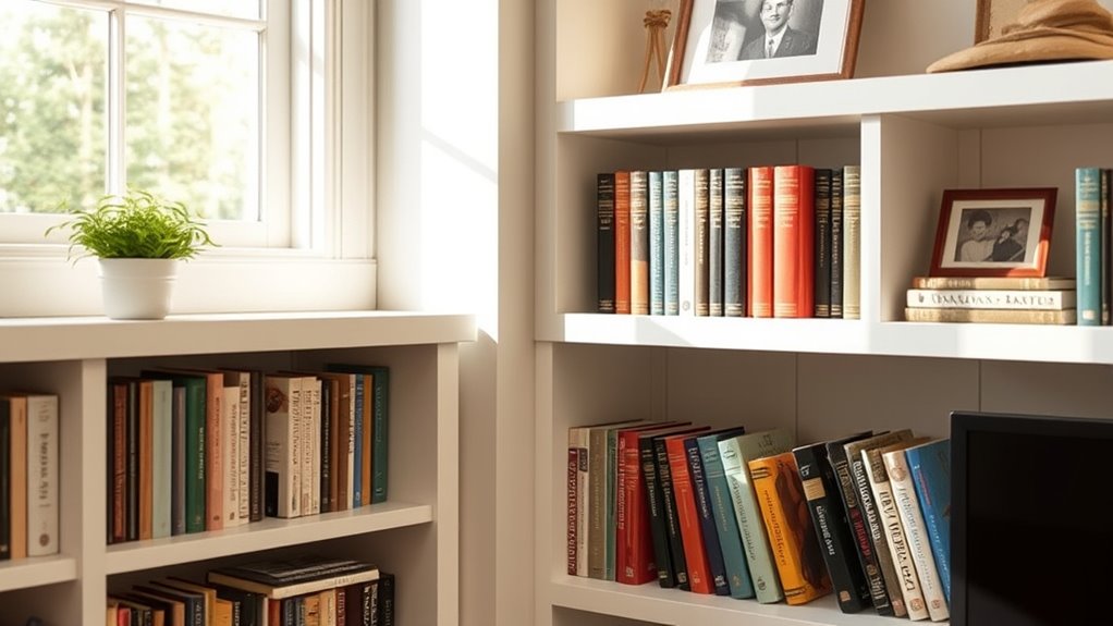 shelf finishing and decoration