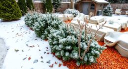 simple winter garden preparation